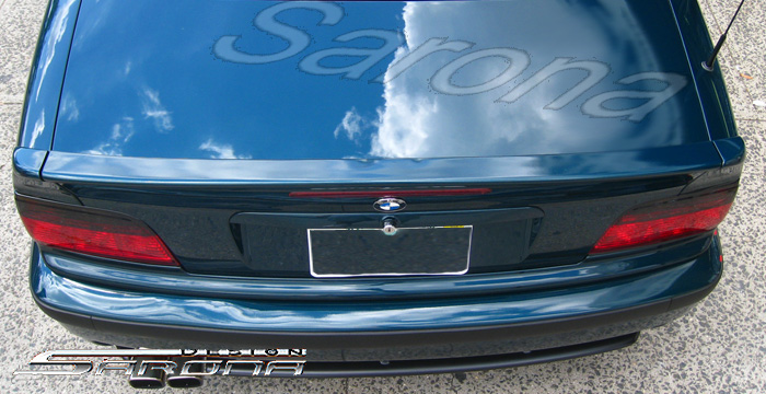 Custom BMW 3 Series Trunk Wing  Convertible (1992 - 1998) - $299.00 (Manufacturer Sarona, Part #BM-046-TW)